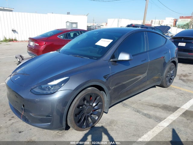 2022 TESLA MODEL Y 7SAYGDEF6NF408498 Photo 1