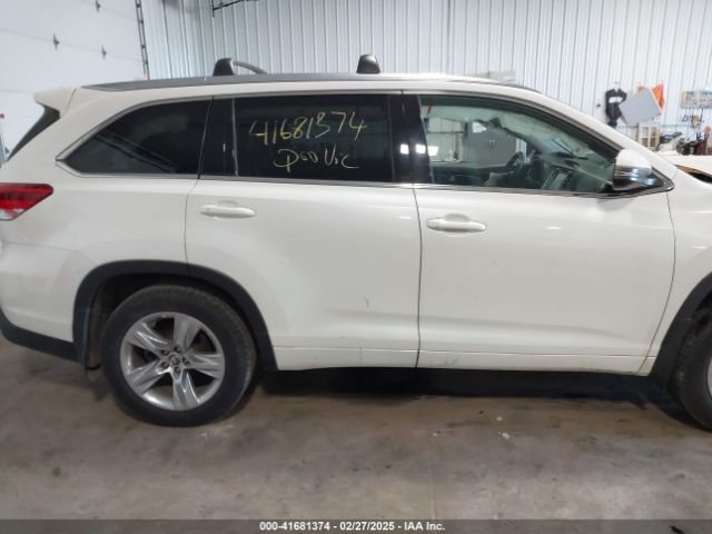 5TDDZRFH9KS932609 Toyota Highlander Limited