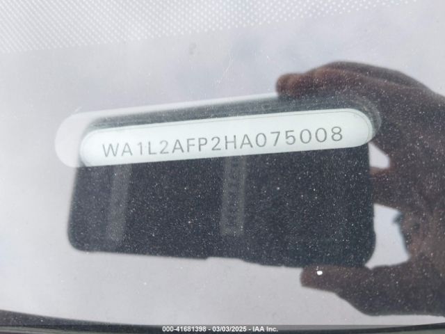 WA1L2AFP2HA075008 Audi Q5 2.0t Premium