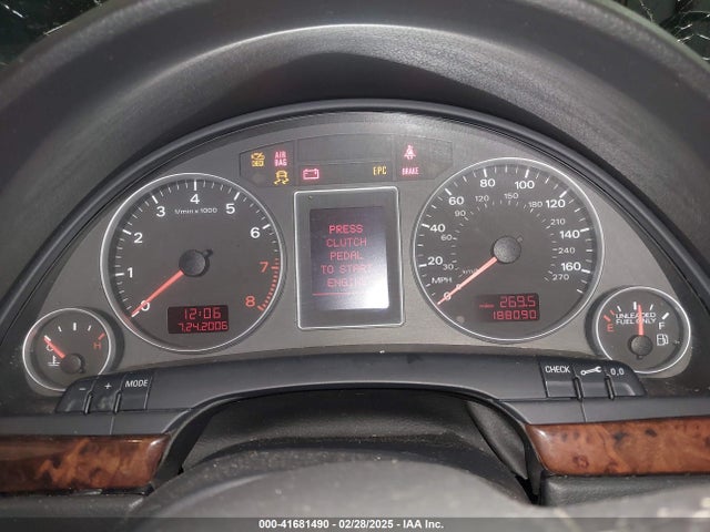 2007 AUDI A4 WAUDF78E87A279675 Photo 6