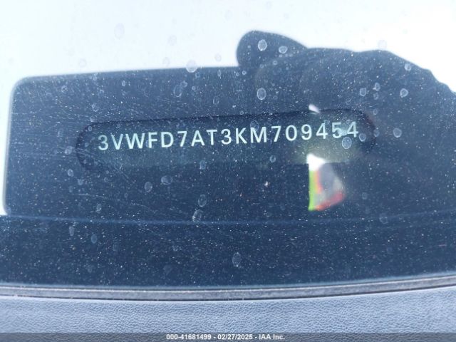 3VWFD7AT3KM709454 Volkswagen Beetle