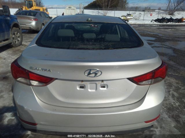 KMHDH4AE0GU576018 Hyundai ELANTRA SE