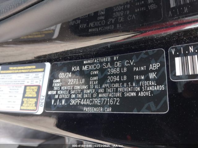3KPF44AC7RE771672 KIA FORTE GT