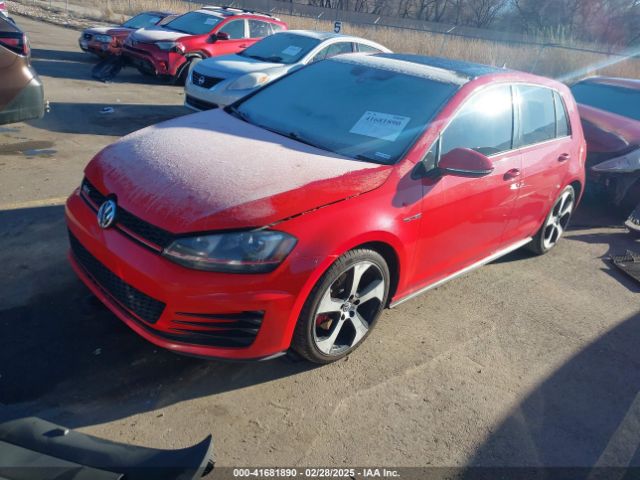 3VW4T7AU8FM001533 Volkswagen Golf Gti 2.0t Autobahn 4-door