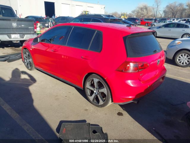 3VW4T7AU8FM001533 Volkswagen Golf Gti 2.0t Autobahn 4-door