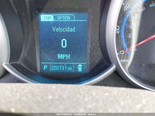 1G1PC5SBXF7190741 Chevrolet Cruze 1lt Auto