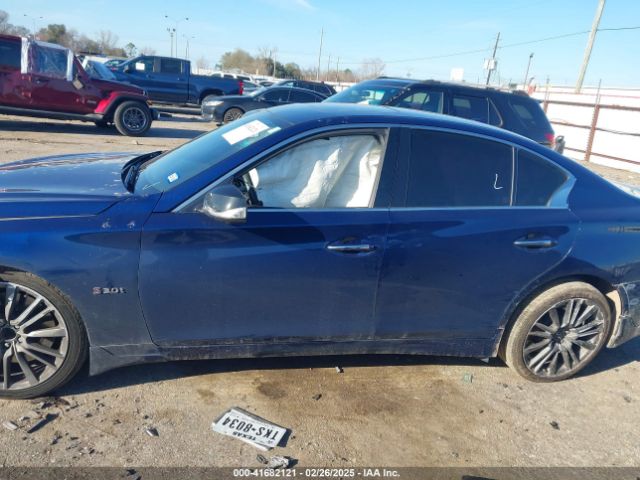 JN1FV7AP8KM780182 Infiniti Q50 3.0t Red Sport 400