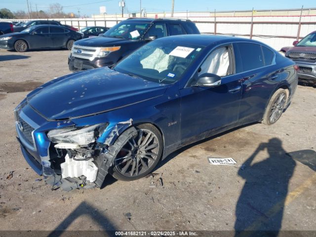 JN1FV7AP8KM780182 Infiniti Q50 3.0t Red Sport 400