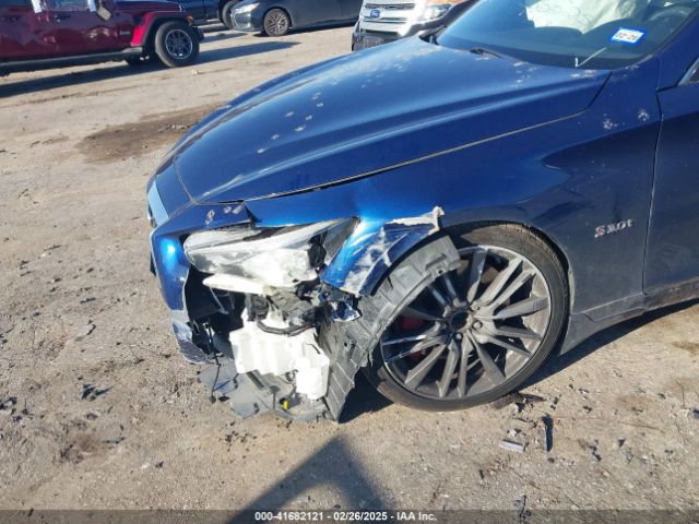 JN1FV7AP8KM780182 Infiniti Q50 3.0t Red Sport 400