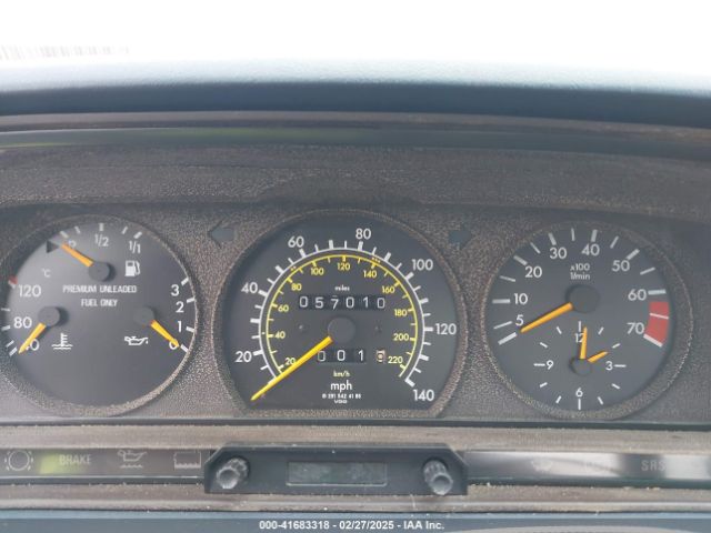 1991 MERCEDES-BENZ 190 WDBDA29D6MF765182 Photo 6