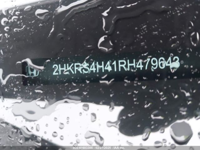 2HKRS4H41RH479643 Honda Cr-v Ex Awd