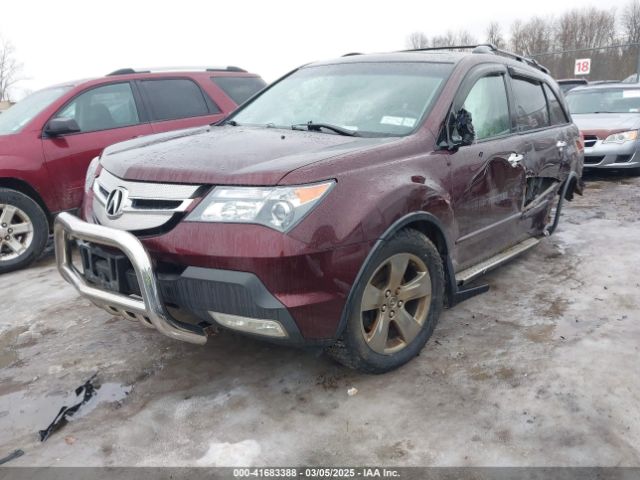 2009 ACURA MDX 2HNYD28709H504992 Photo 1