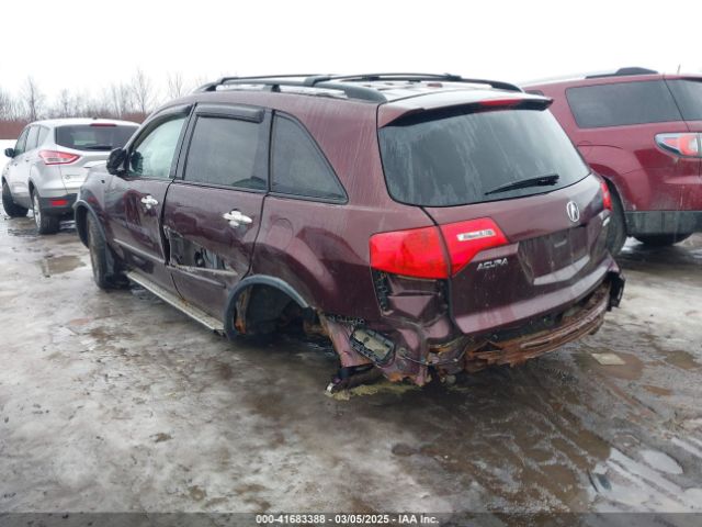 2009 ACURA MDX 2HNYD28709H504992 Photo 2