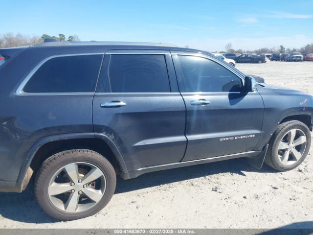 1C4RJECG9EC522075 Jeep Grand Cherokee Overland