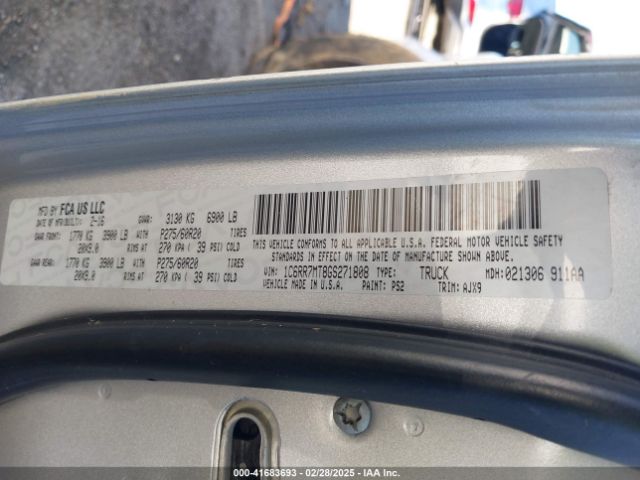 1C6RR7MT8GS271808 RAM 1500 Sport
