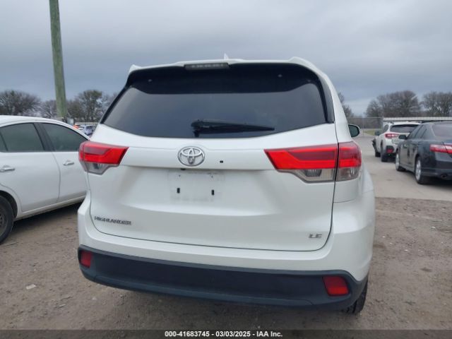 5TDZZRFH2JS244925 Toyota Highlander Le Plus