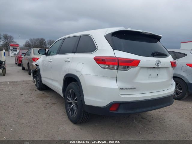 5TDZZRFH2JS244925 Toyota Highlander Le Plus