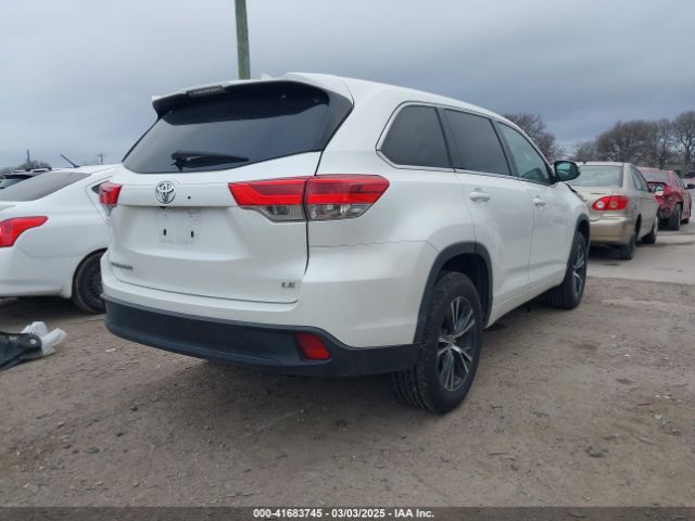 5TDZZRFH2JS244925 Toyota Highlander Le Plus