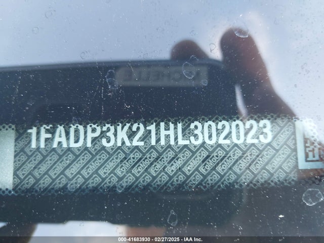 Продаж на аукціоні авто 2017 Ford Focus Se, vin: 1FADP3K21HL302023, номер лоту: 41683930