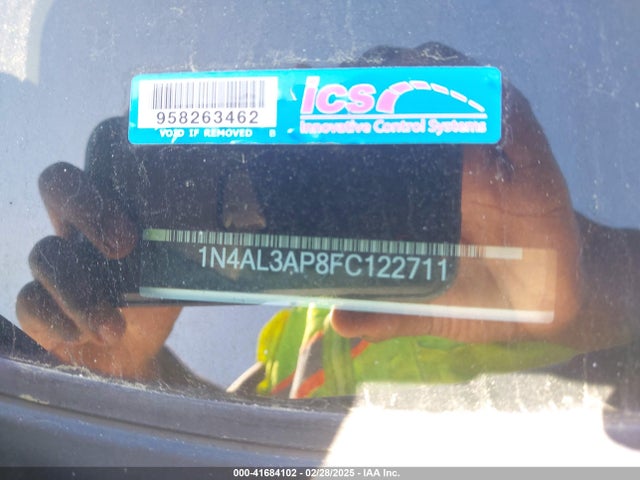 1N4AL3AP8FC122711 Nissan Altima 2.5/2.5 S/2.5 Sl/2.5 Sv