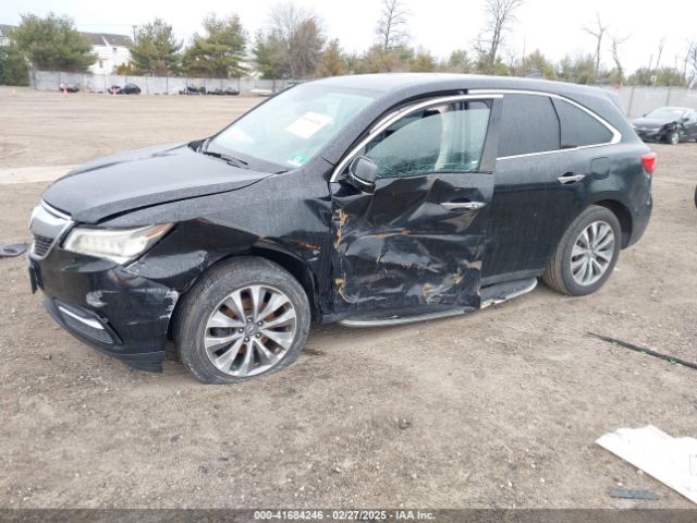 2015 ACURA MDX 5FRYD4H49FB028801 Photo 1