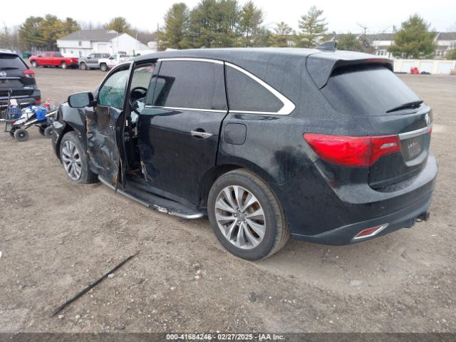 2015 ACURA MDX 5FRYD4H49FB028801 Photo 2