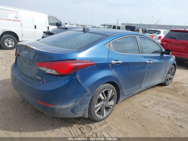 KMHDH4AE6FU283707 Hyundai Elantra Limited