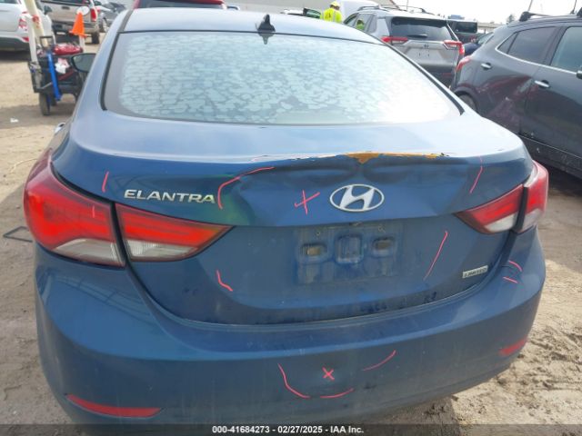 KMHDH4AE6FU283707 Hyundai Elantra Limited