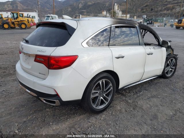 5FRYD4H90HB000772 Acura Mdx Advance   Entertainment Pkgs