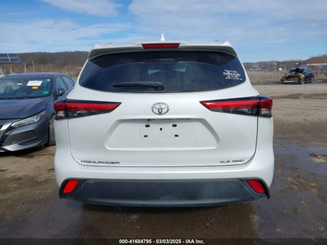 5TDGZRBH4NS593197 Toyota Highlander Xle