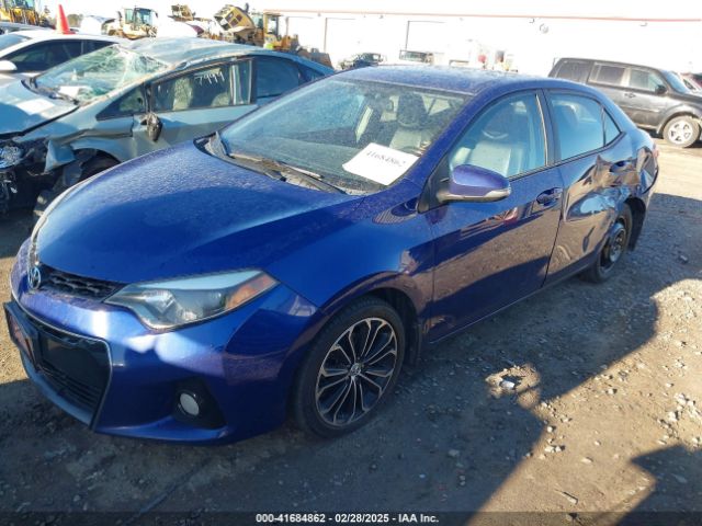 2T1BURHE2FC312353 Toyota Corolla S Premium