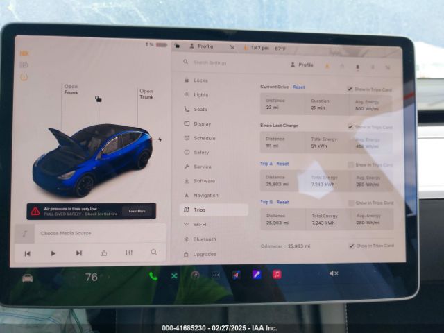 5YJYGDEF8MF245641 Tesla Model Y Performance Dual Motor All-wheel Drive