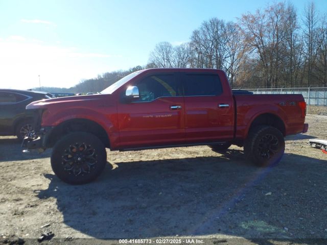 1FTEW1E44KFC31845 Ford F-150 Platinum