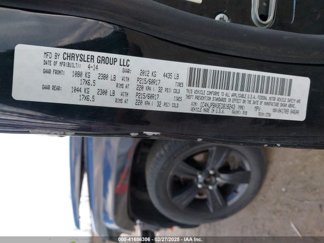 1C4NJPBA3ED818243 Jeep Patriot Altitude