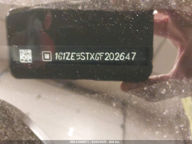 1G1ZE5STXGF202647 Chevrolet MALIBU 1LT
