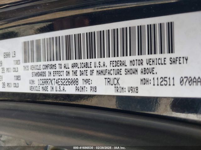 1C6RR7KT4ES226008 RAM 1500 Express