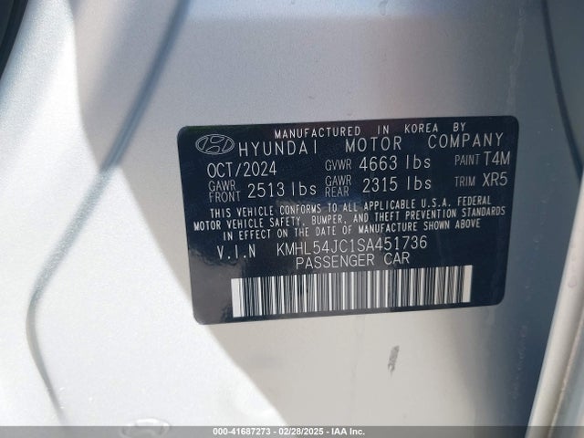 KMHL54JC1SA451736 Hyundai Sonata N Line