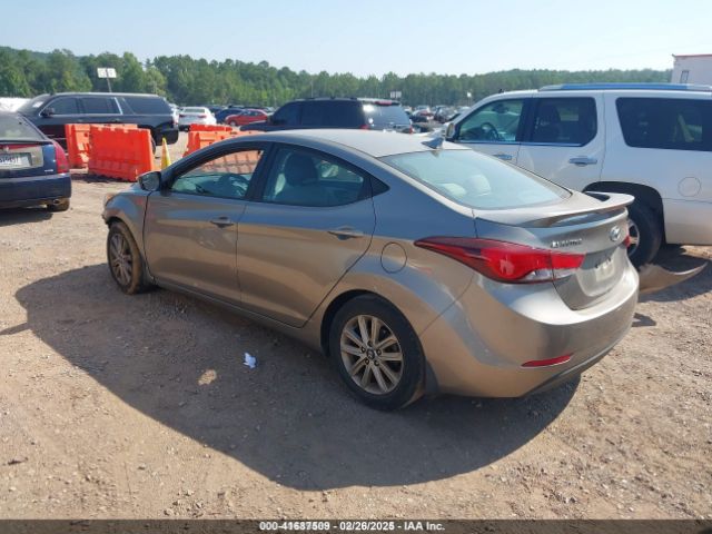 5NPDH4AE9FH590805 Hyundai ELANTRA SE