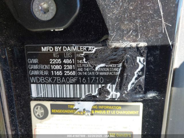 2011 MERCEDES-BENZ SL 550 WDBSK7BA0BF161710 Photo 8