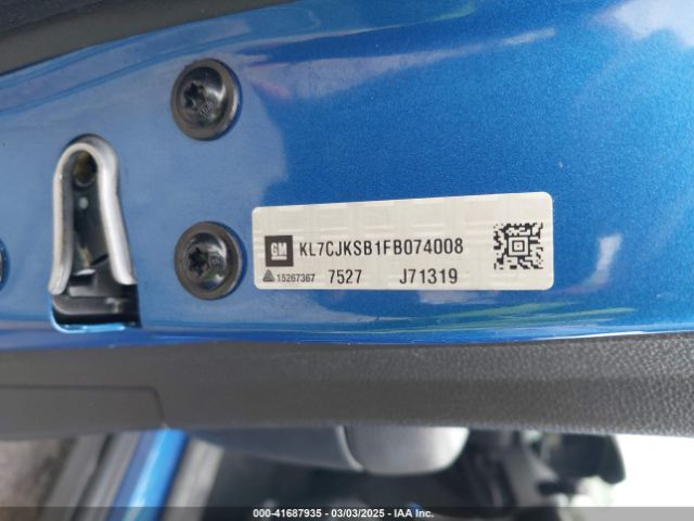 KL7CJKSB1FB074008 Chevrolet Trax