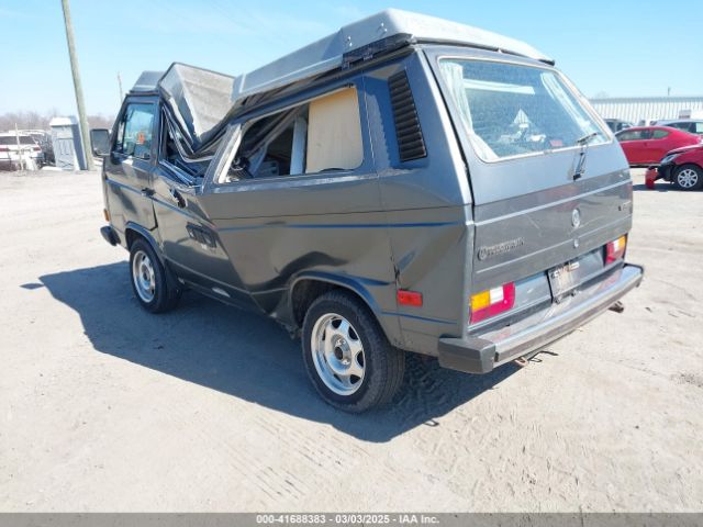 1987 VOLKSWAGEN VANAGON WV2ZB0255HH094594 Photo 2