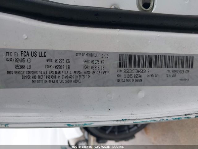 2C3CDXCT5HH515412 Dodge Charger R/t Rwd