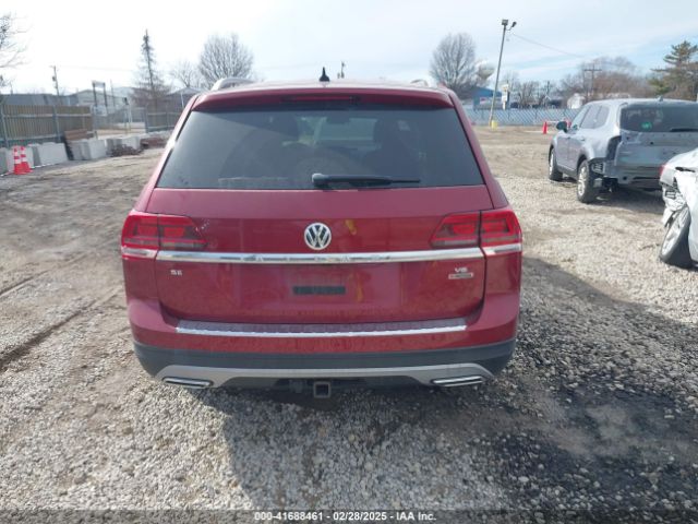 1V2UR2CA5KC507323 Volkswagen Atlas 3.6l V6 Se W/technology