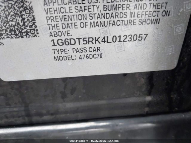 1G6DT5RK4L0123057 Cadillac Ct5 Premium Luxury