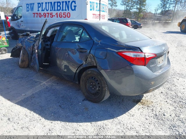 2T1BURHE3GC551492 Toyota COROLLA LE