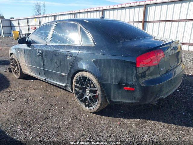 2008 AUDI A4 WAUBF78E38A162806 Photo 2