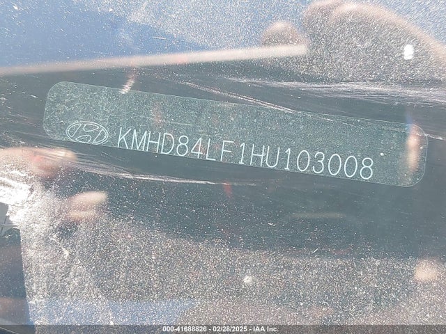 KMHD84LF1HU103008 Hyundai ELANTRA SE