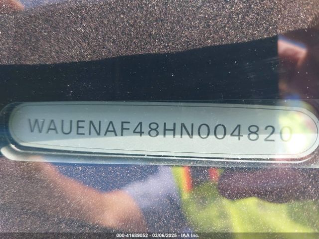 WAUENAF48HN004820 Audi A4 2.0t Premium