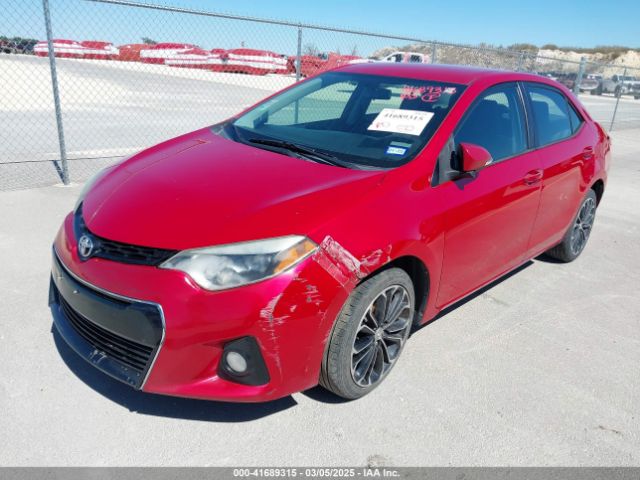 2T1BURHE4FC400224 Toyota Corolla S Plus