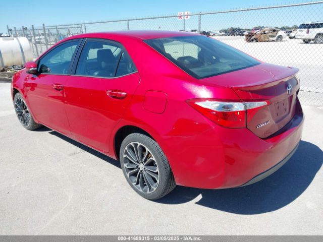 2T1BURHE4FC400224 Toyota Corolla S Plus
